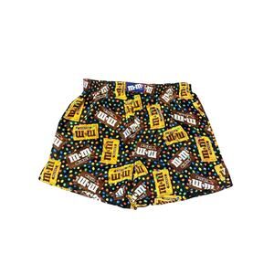 [Vintage] 100% Silk M&M's Boxer Shorts Button Fly - Size M